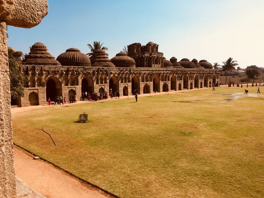 Elephan stables, hampi