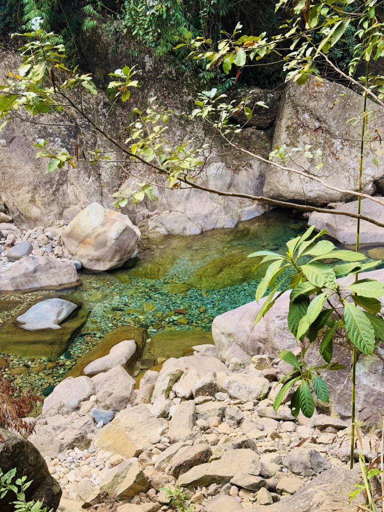 Wahrew river - enroute Mawryngkhang trek