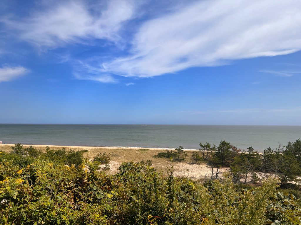 View from Sconset Bluff Walk, nantucket