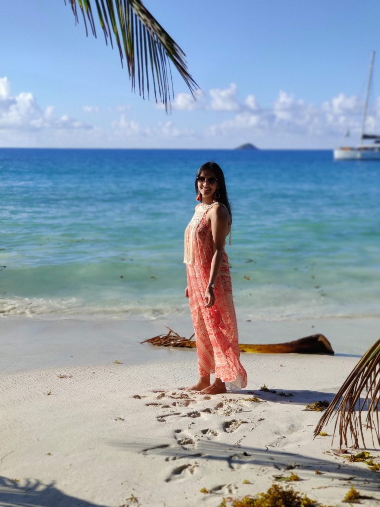 Anse lazio beach