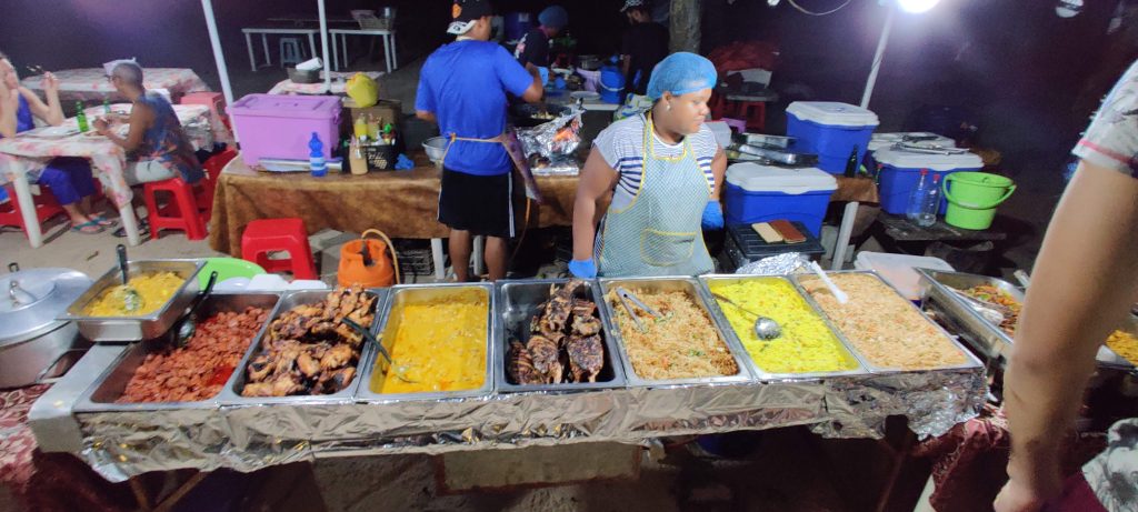Beau Vallon Night Market, Mahe, Seychelles