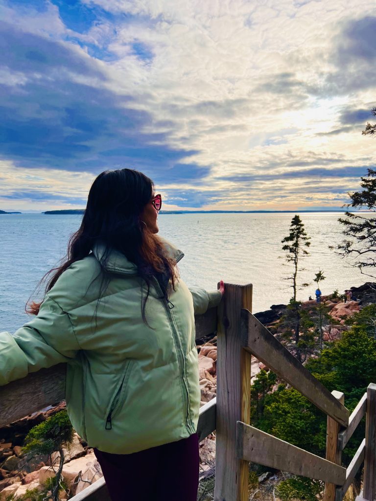 Sunset at Bass Harbor