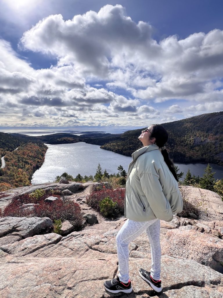 View from South Bubble Trail, Acadia National Park