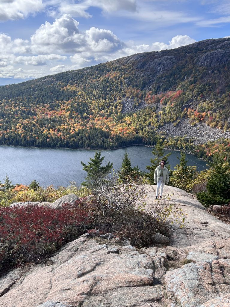 View from south bubble trail, acadia itinerary day 3