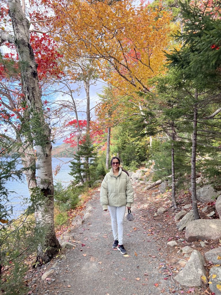 Jordon pond Trail, acadia itinerary day 3