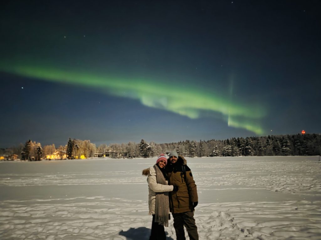 Finland northern lights